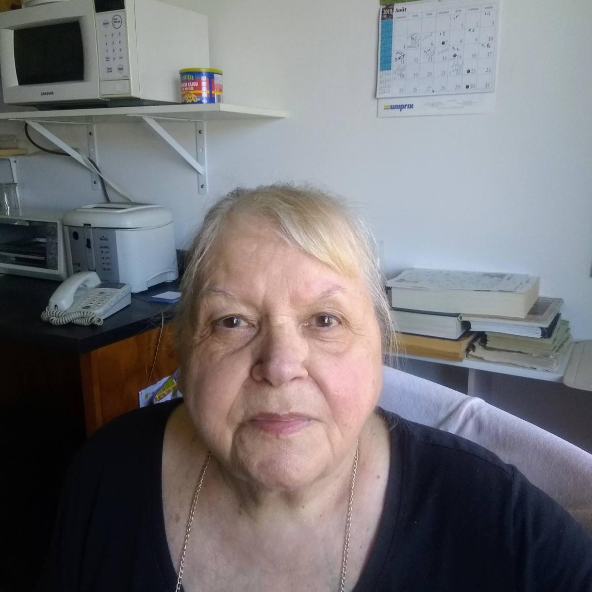 Avis de décès de Pauline Chénier , Décédé le 28 janvier 2020 à Montebello, Québec