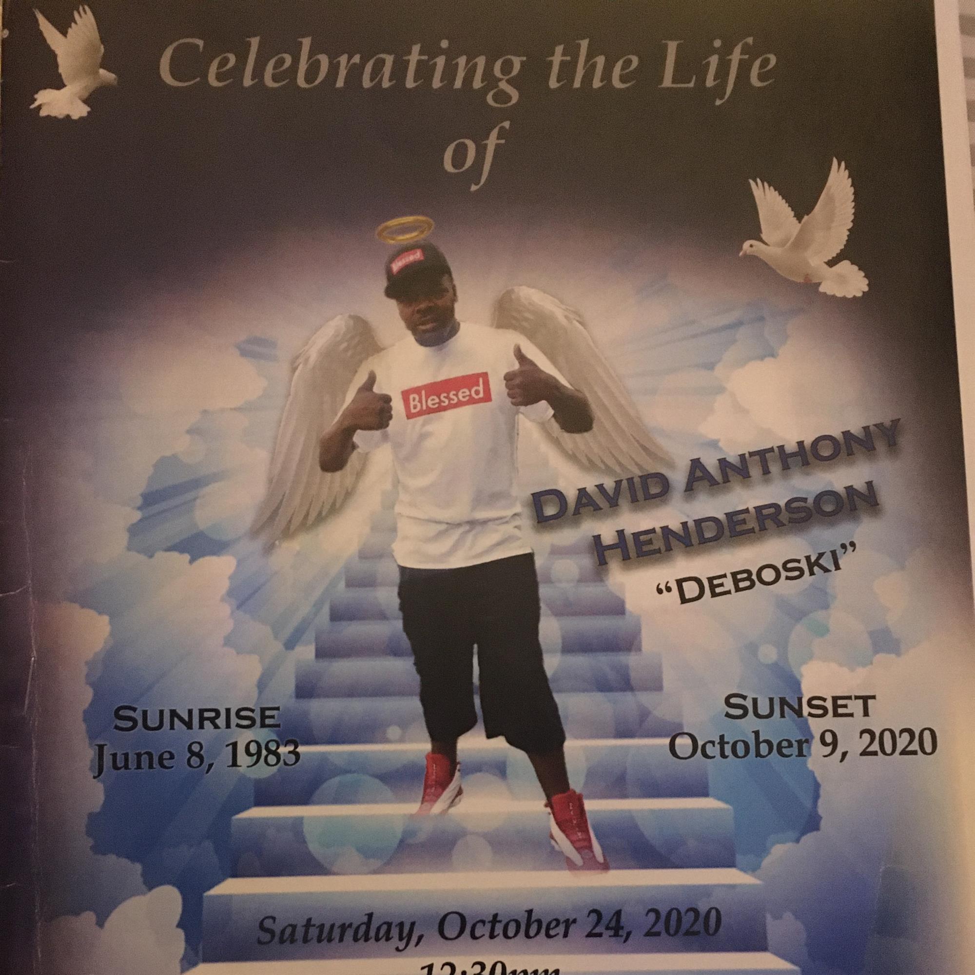 David Anthony Henderson's obituary , Passed away on October 9, 2020 in Memphis, Tennessee