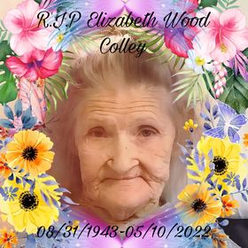 Elizabeth Wood Colley's obituary , Passed away on May 10, 2022 in Piggott, Arkansas