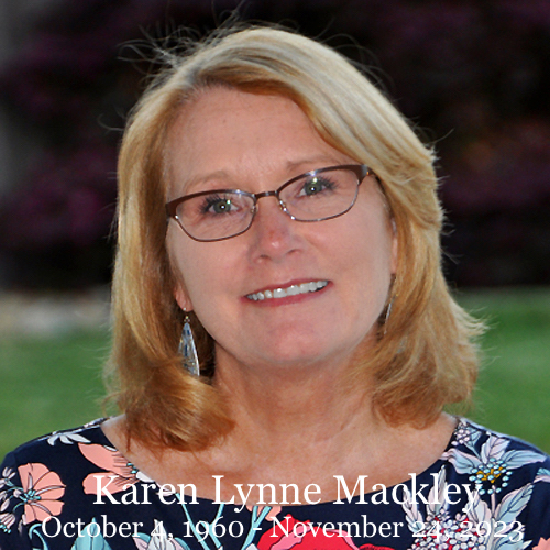 Karen Mackley's obituary , Passed away on November 24, 2023 in Santa Maria, California