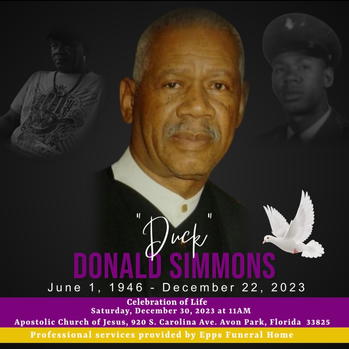 Donald Simmons Obituary