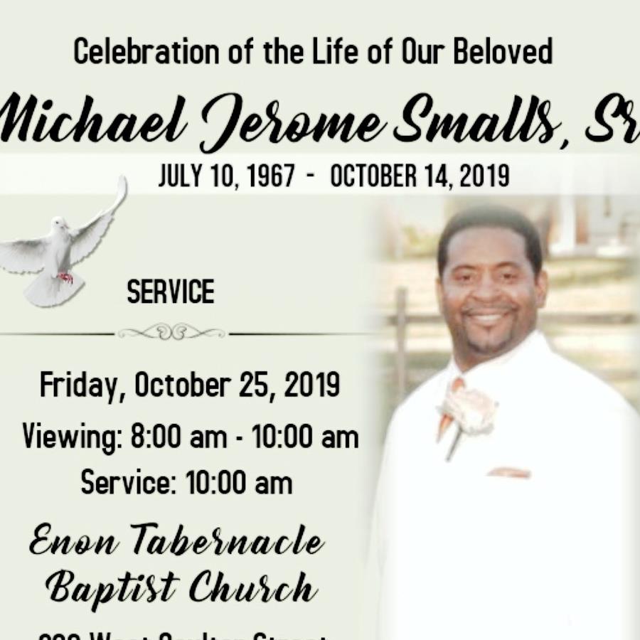 Michael Smalls Sr.'s obituary , Passed away on October 14, 2019 in Philadelphia, Pennsylvania