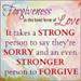 Words of sympathy